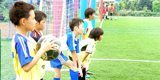 ～サッカーキャンプ練習初日～